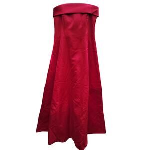 Michaelangelo Red Sleeveless Party Dress - Size 6